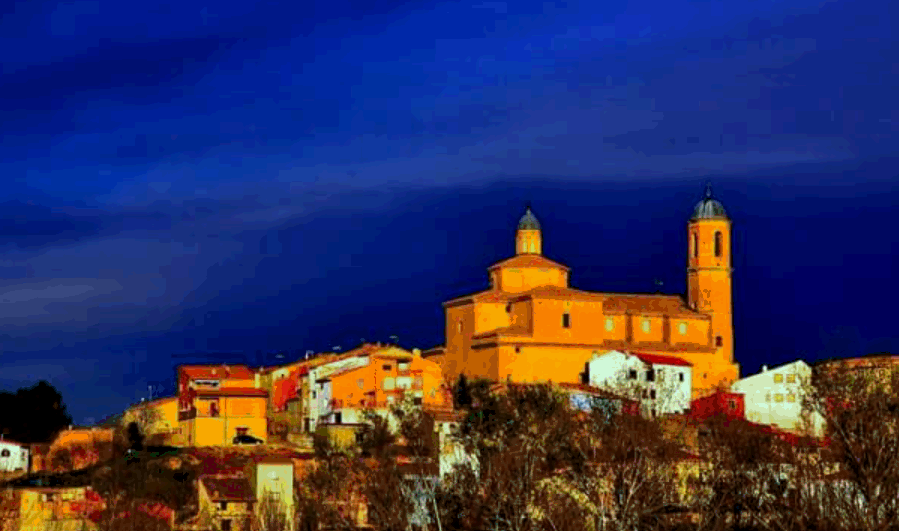 castelserás hoy vista general del pueblo